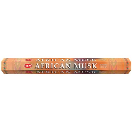 Hem Hexa - African Musk Incense- 20 gms (Pack of 6)