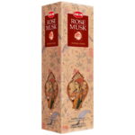 Hem Square - Rose Musk Incense- 8gms ( Pack of 25 ) - Image 2