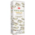 Hem Hexa - White Sage Vanilla  Incense- 20 gms ( Pack of 6 ) - Image 2