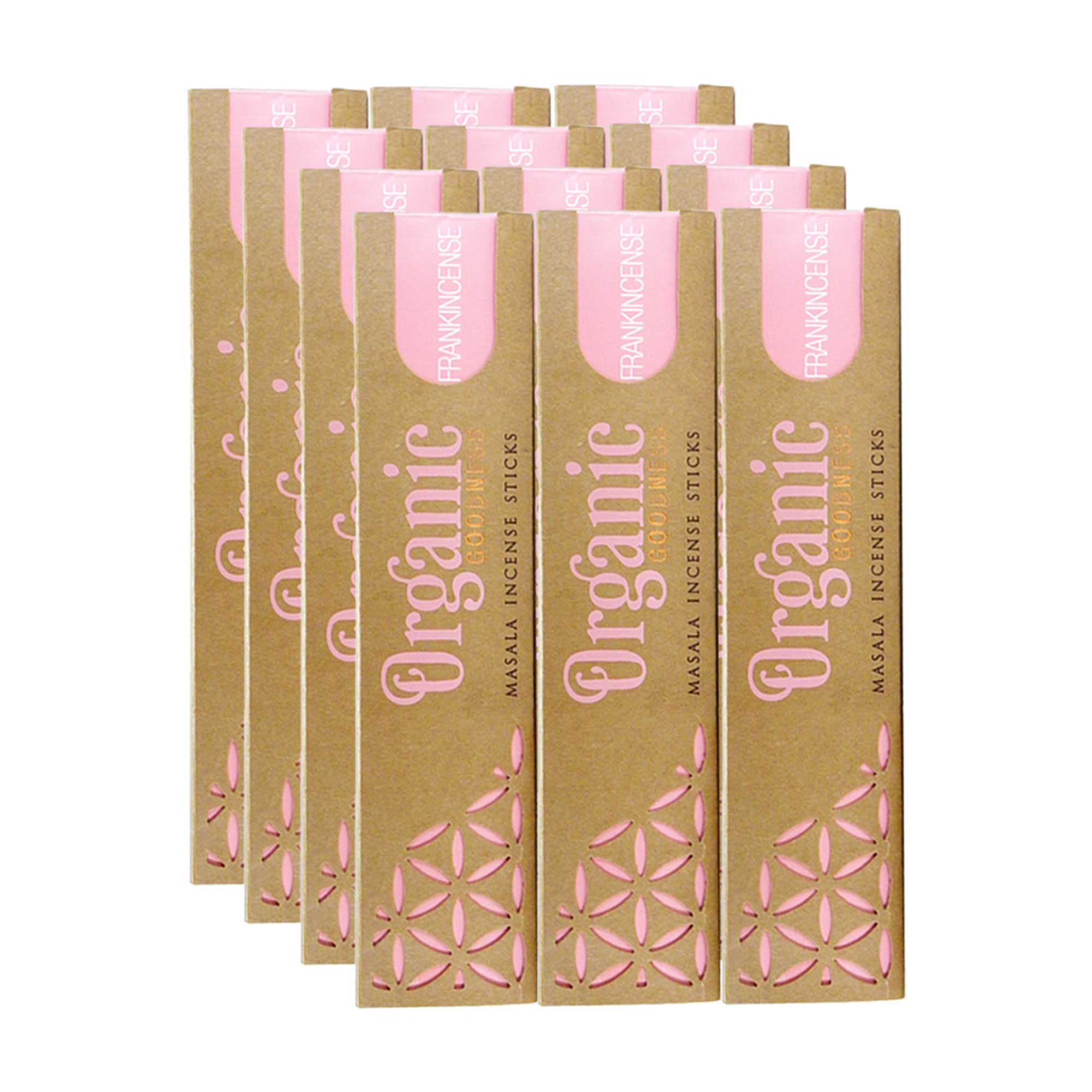 Frankincense Masala Incense Sticks (15g, Set of 12)